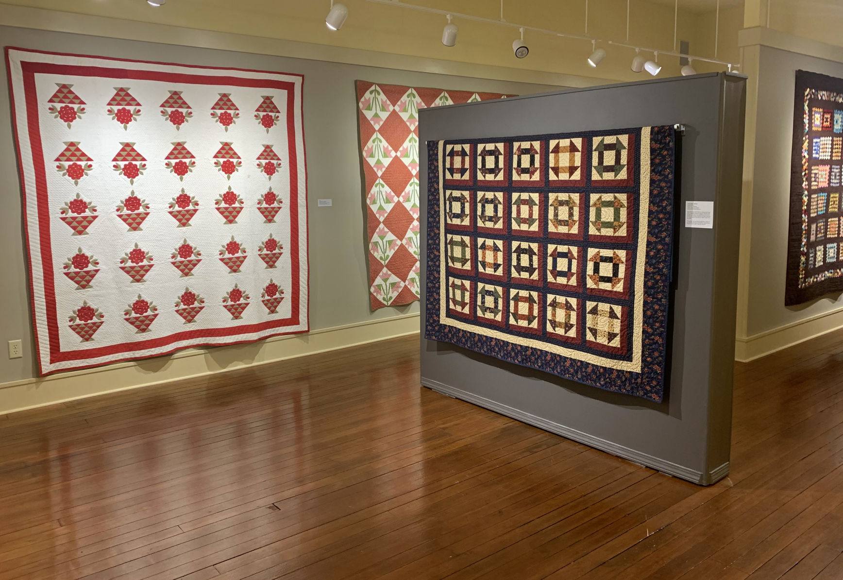 Quilts on display at Bone Creek Museum 2